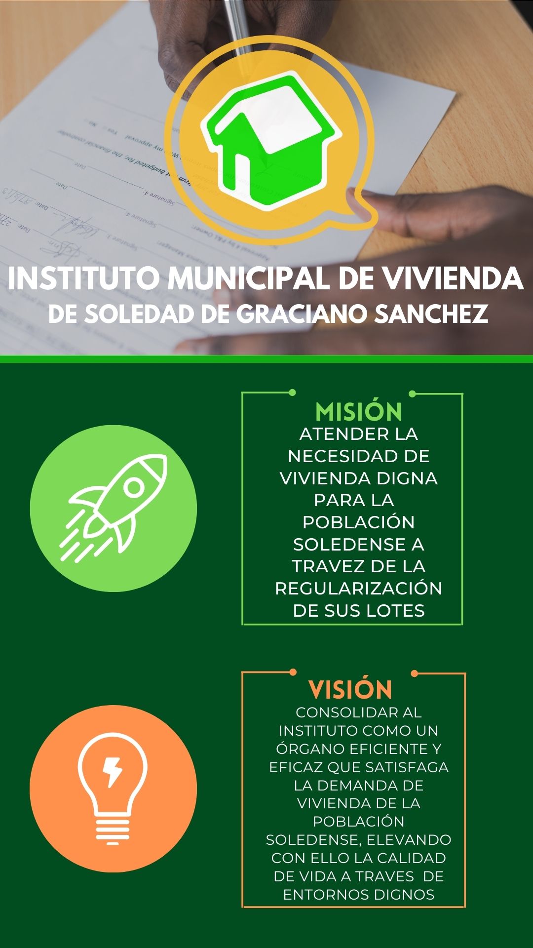 Historia de Instagram Visión y Misión empresa corporativo verde